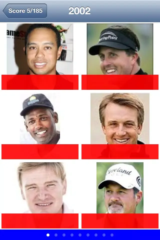 تصاویر Golf Quiz - Golfer Faces Game