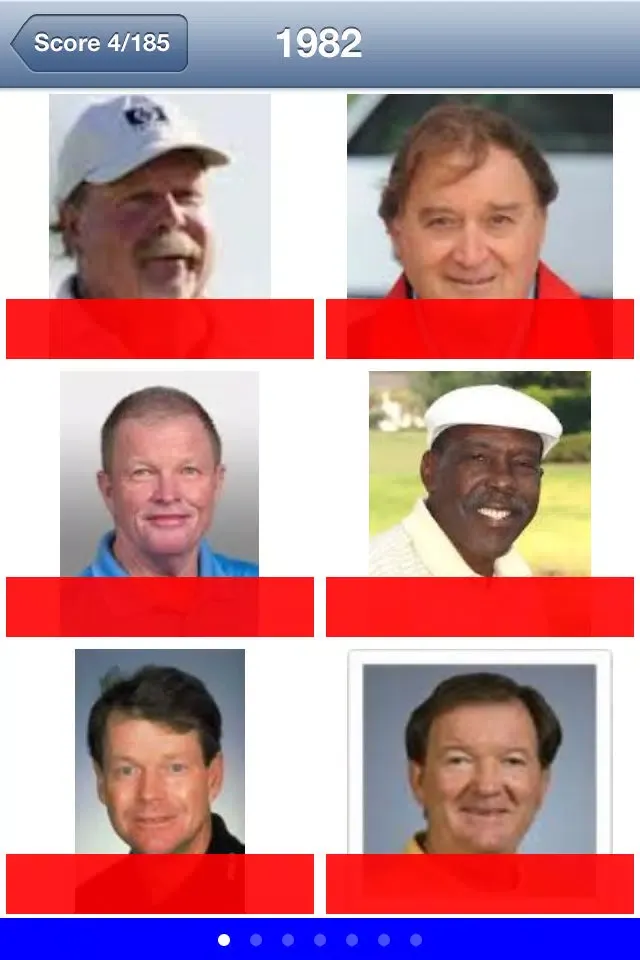 تصاویر Golf Quiz - Golfer Faces Game