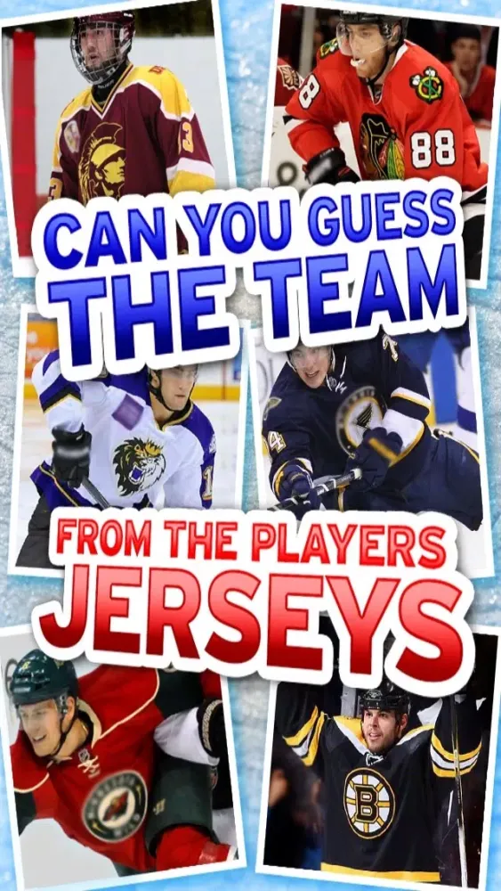 Ice Hockey Quiz - Top Fun Jersey Uniform Game Ekran Görüntüleri