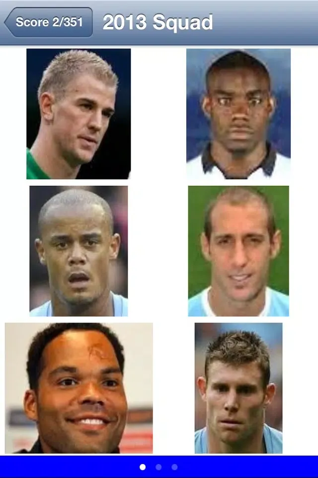 Скриншоты Football Quiz - Man City FC Shirt and Player Edition
