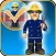 Fireman and Policeman Junior City Heroes - Copy and Draw Fire Rescue Maker Free Game