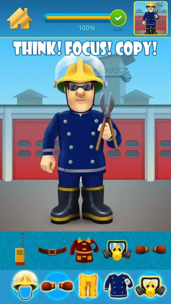 Fireman and Policeman Junior City Heroes - Copy and Draw Fire Rescue Maker Free Game स्क्रीनशॉट