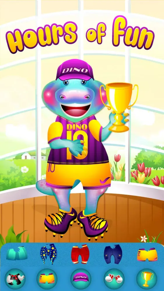 ภาพหน้าจอของ My Mini Baby Pet Jurassic Dinosaur on the Tiny Hunter Paradise Island Free Game
