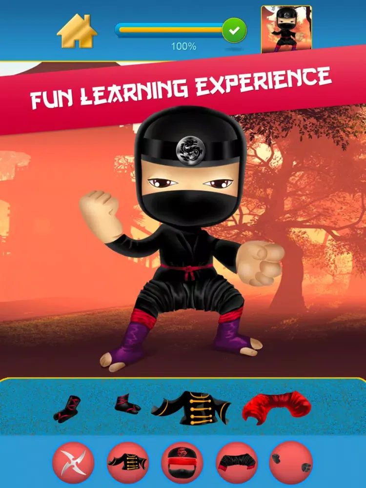 My Mega Power Ninja Hero Design & Copy Crazy Game iPad  스크린샷