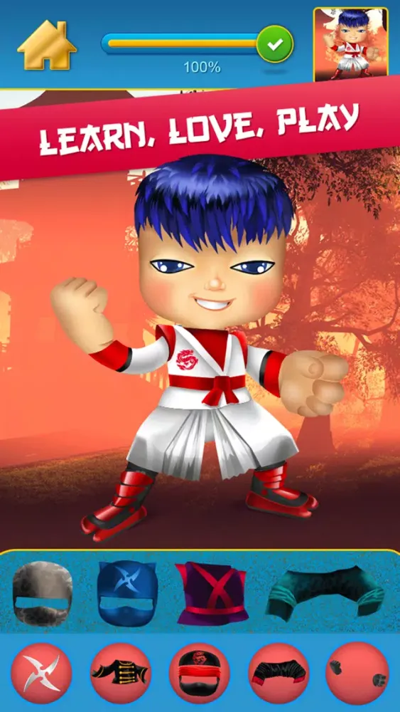 My Mega Power Ninja Hero Design & Copy Crazy Game 스크린샷