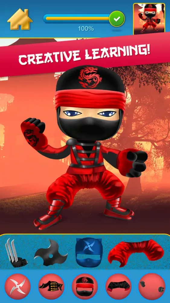 My Mega Power Ninja Hero Design & Copy Crazy Game 스크린샷
