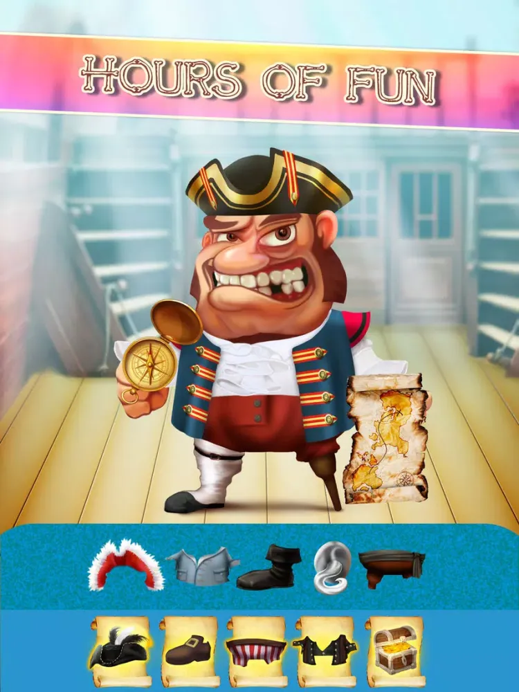 تصاویر The Super Pirates of Paradise Treasure Island Ship Game For Boys - Free App iPad 