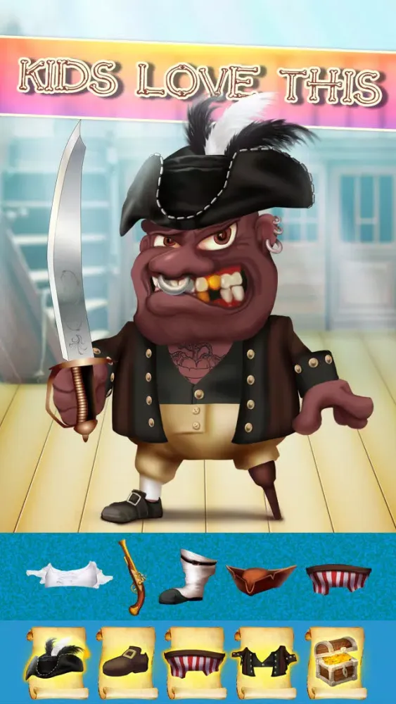 تصاویر The Super Pirates of Paradise Treasure Island Ship Game For Boys - Free App