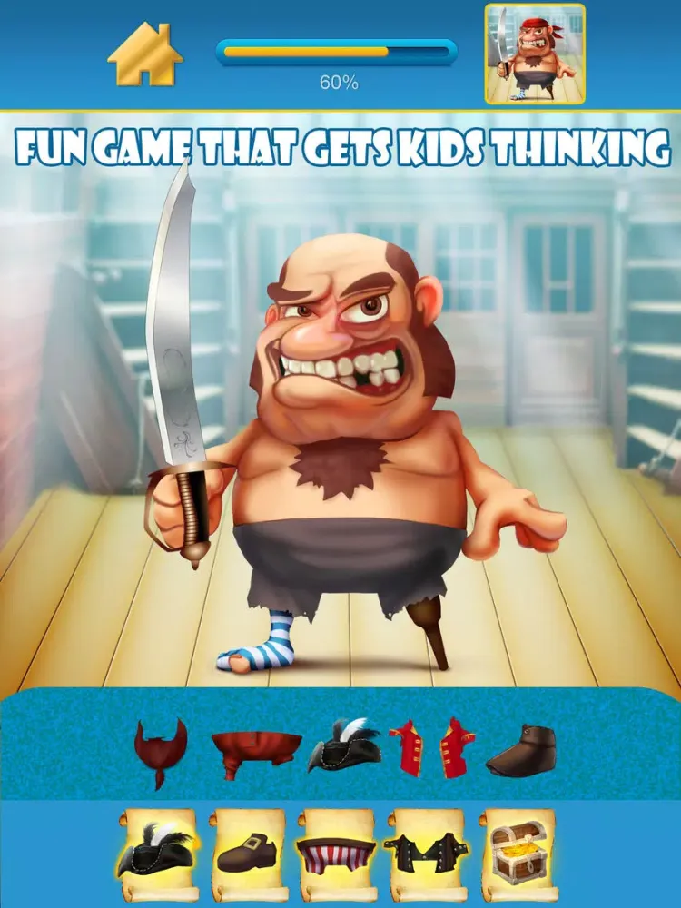 My Pirate Adventure Draw And Copy Game - The Virtual Dress Up Hero Edition - Free App iPad  स्क्रीनशॉट