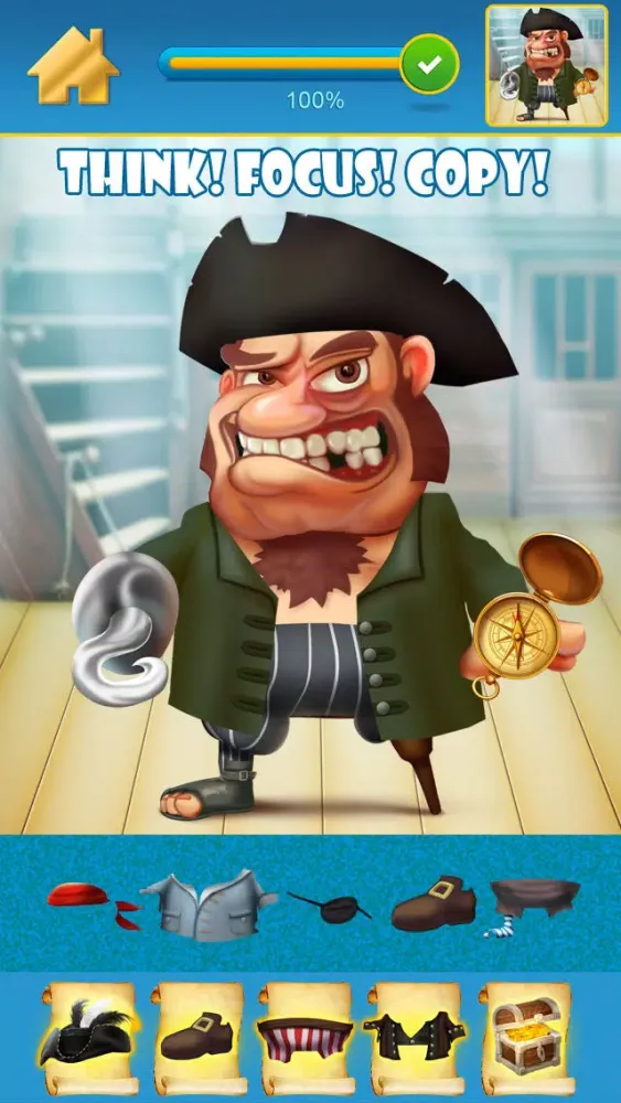 My Pirate Adventure Draw And Copy Game - The Virtual Dress Up Hero Edition - Free App स्क्रीनशॉट