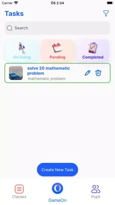 GameOn Teacher应用截图