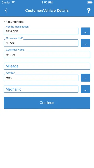 GDS eVHC سکرین شاٹس