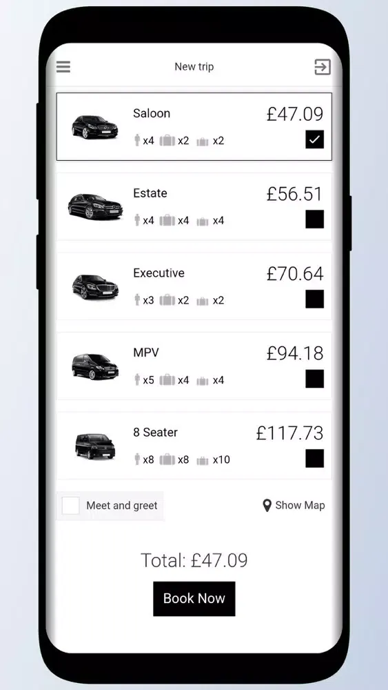 GLA Transfers Booking应用截图