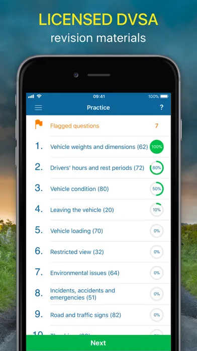Screenshot di LGV and HGV Theory Test Kit UK