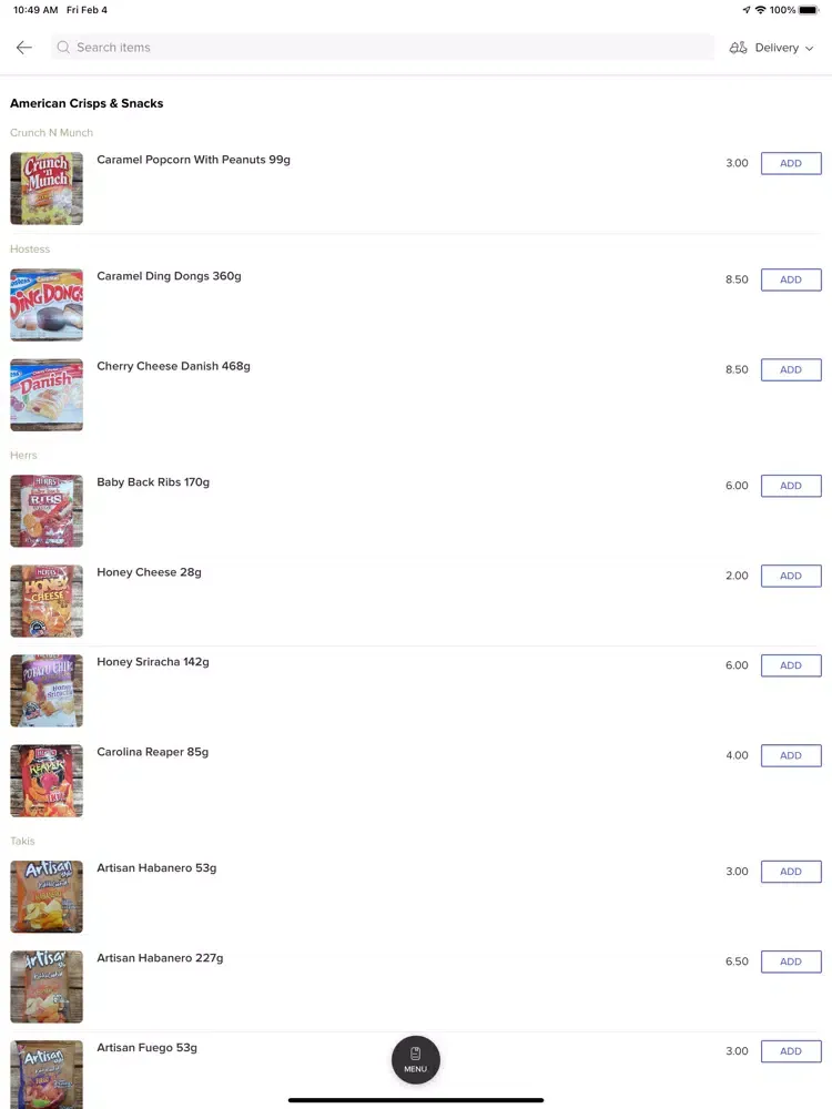 Screenshot di Global Treatz iPad 