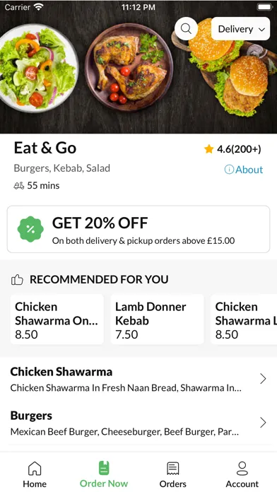 Скриншоты Eat & Go Chesterfield