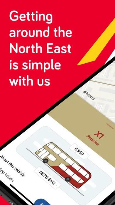 ภาพหน้าจอของ Go North East