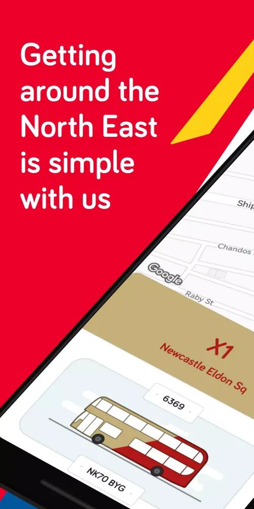 Capturas de tela do Go North East