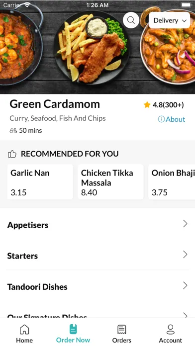 Ảnh chụp màn hình của Green Cardamom