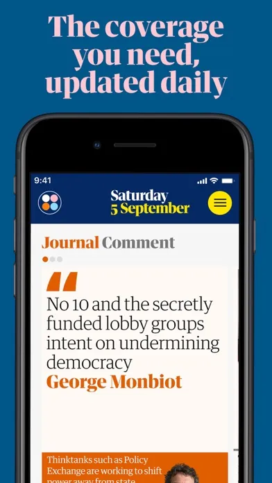 The Guardian Editions Screenshots