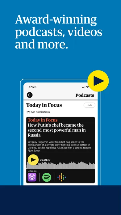 The Guardian - Live World News Screenshots