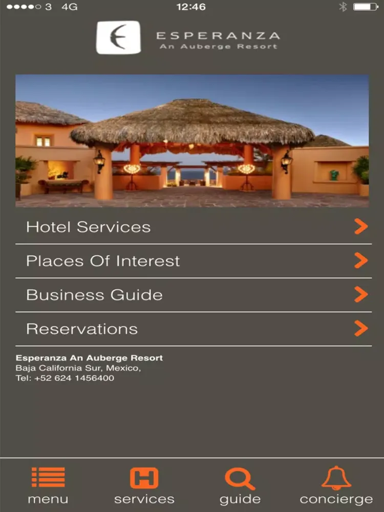 Ảnh chụp màn hình của Esperanza An Auberge Resort iPad 