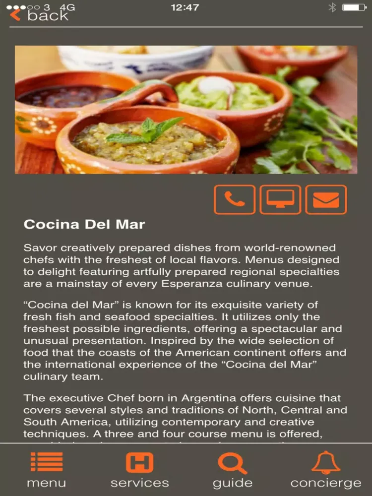 Ảnh chụp màn hình của Esperanza An Auberge Resort iPad 