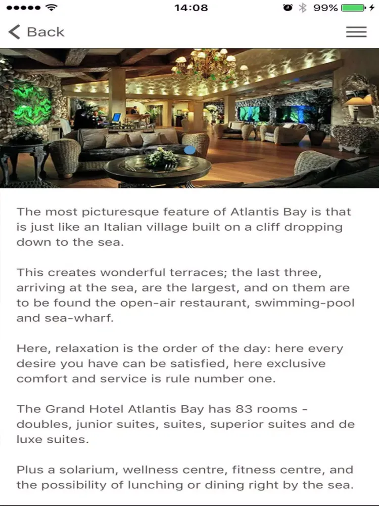 Скриншоты Grand Hotel Atlantis Bay iPad 