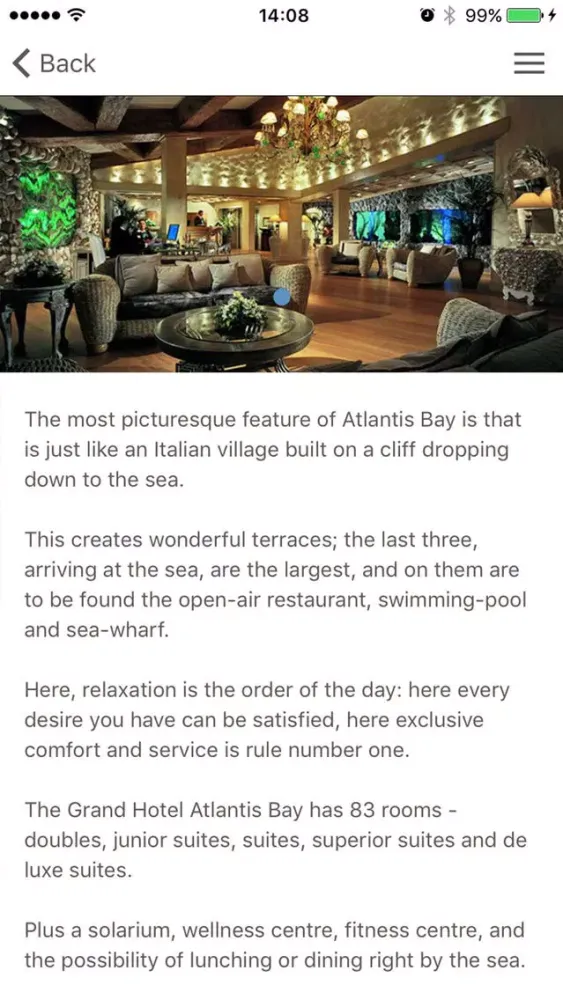 Скриншоты Grand Hotel Atlantis Bay