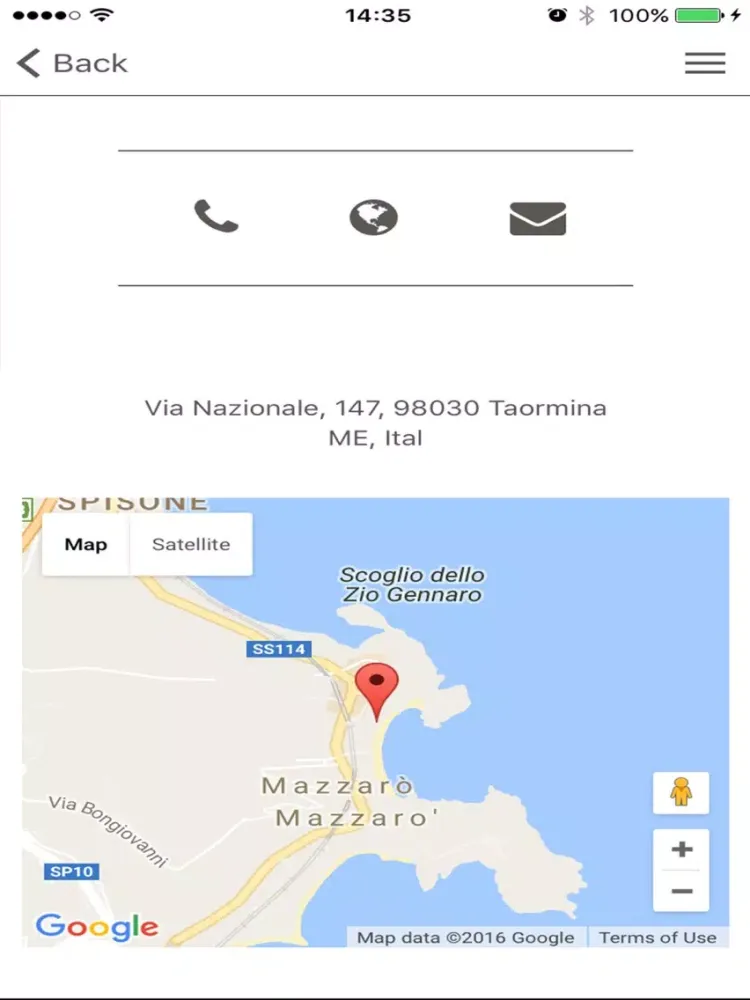 Grand Hotel Mazzaro Sea Palace iPad 应用截图