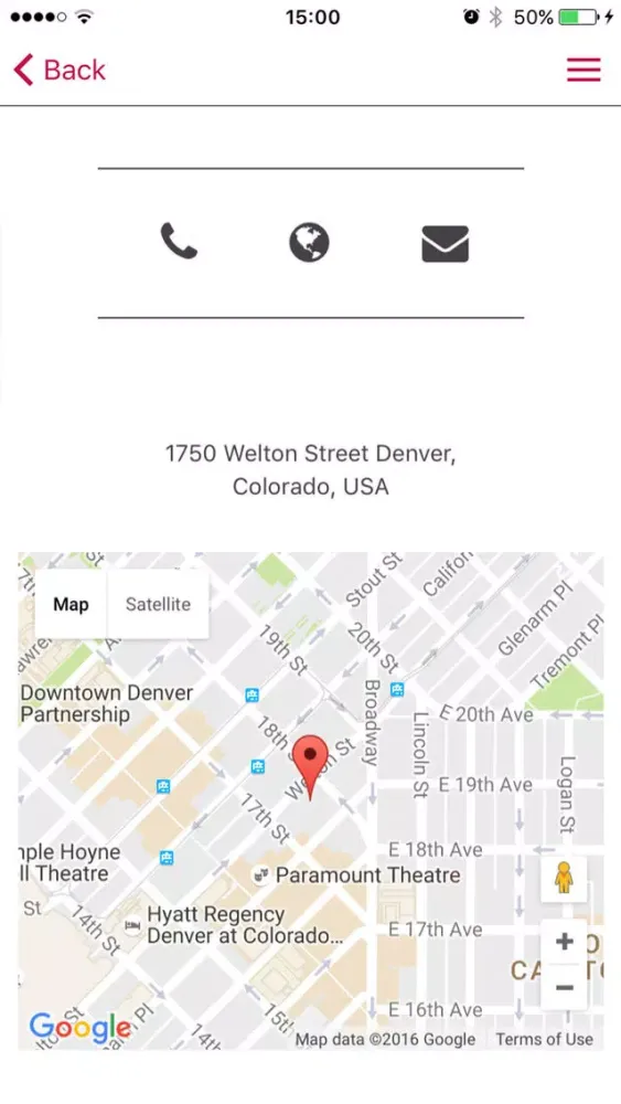 Capturas de pantalla de Grand Hyatt Denver