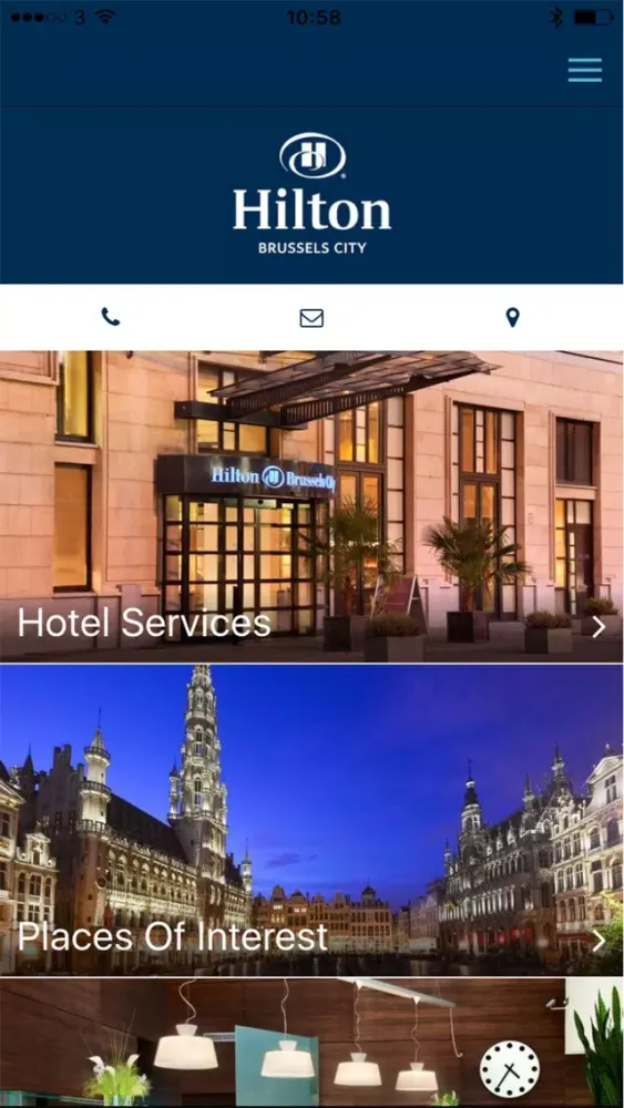 Zrzuty ekranu Hilton Brussels City