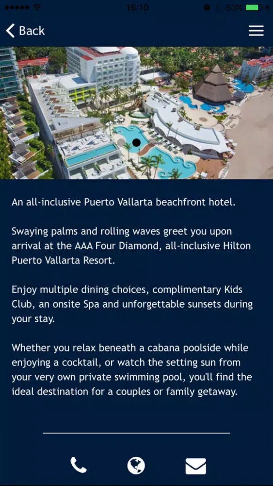Capturas de pantalla de Hilton Puerto Vallarta