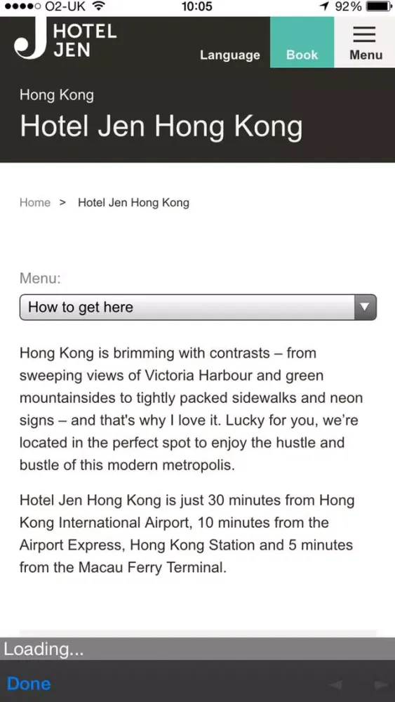 Zrzuty ekranu Hotel Jen Hong Kong