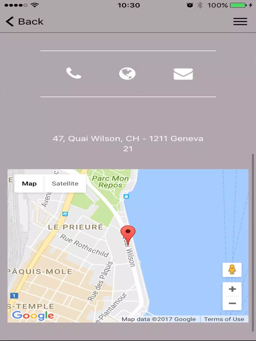 Hotel President Wilson iPad  Screenshots