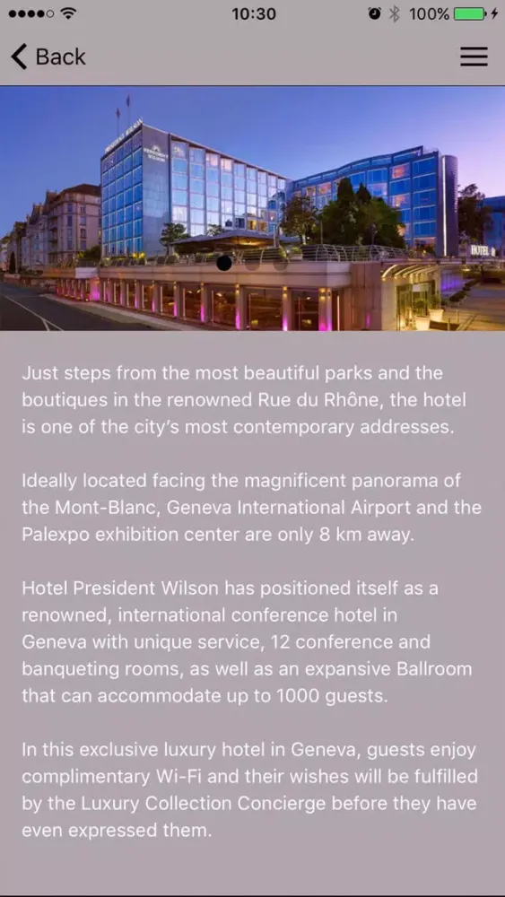 Hotel President Wilson Screenshots
