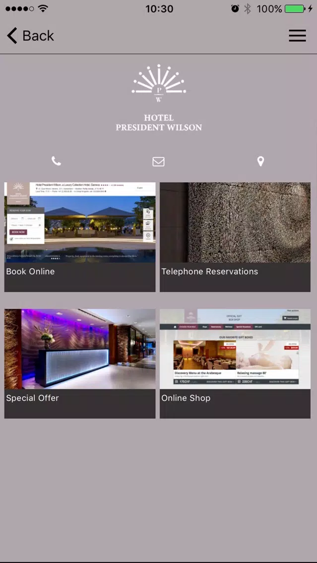 Hotel President Wilson Screenshots