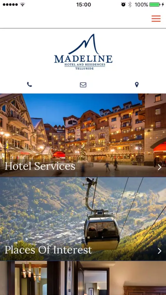 Tangkapan layar Madeline Hotel and Residences