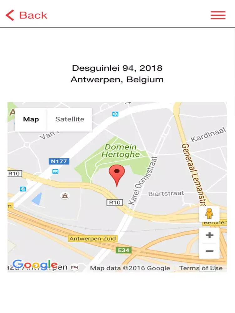 Ramada Plaza Antwerp iPad  Screenshots