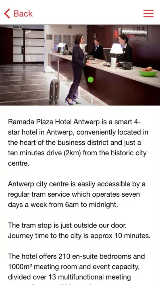 Ramada Plaza Antwerp Screenshots