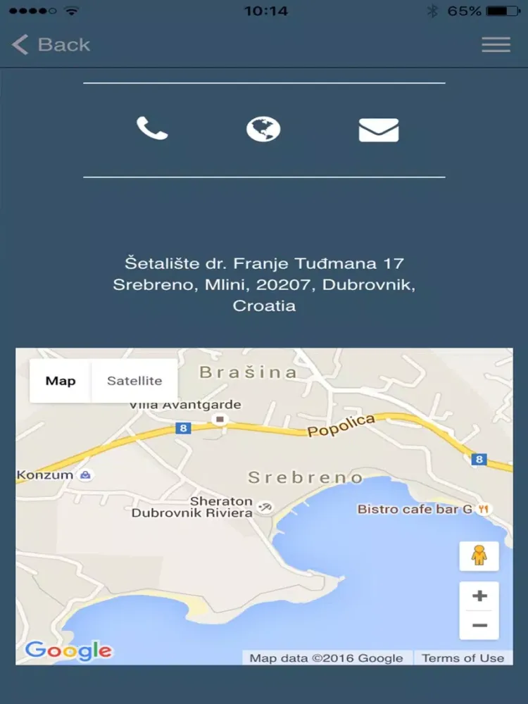 Скриншоты Sheraton Dubrovnik Riviera iPad 