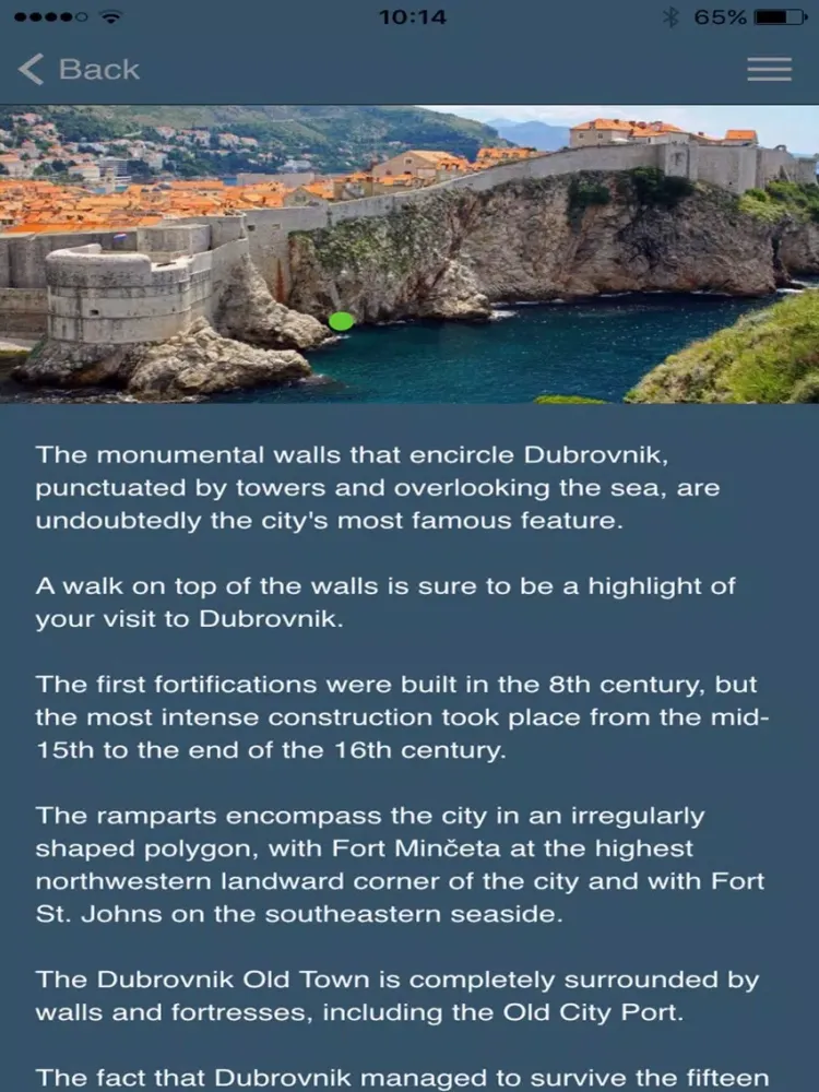 Скриншоты Sheraton Dubrovnik Riviera iPad 