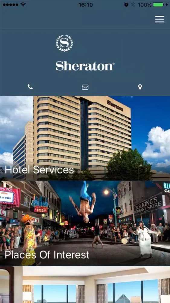 Sheraton Memphis Downtown Ekran Görüntüleri