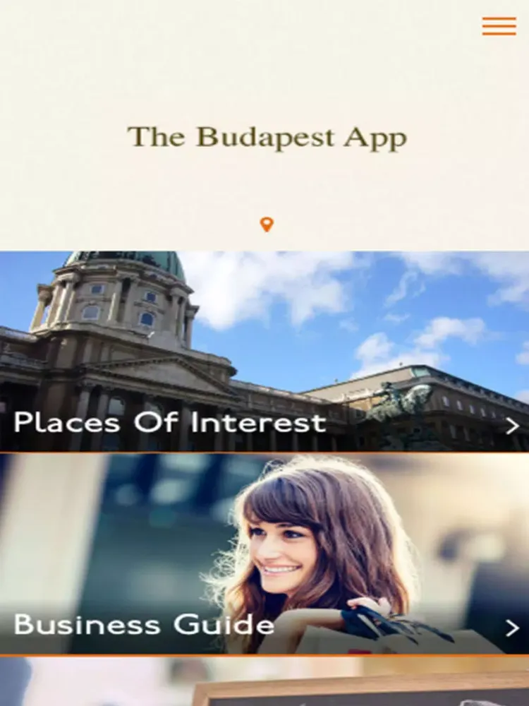 The Budapest App iPad  سکرین شاٹس