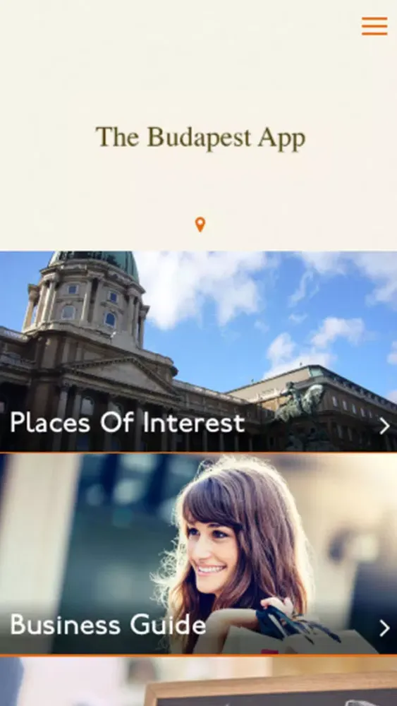 The Budapest App سکرین شاٹس