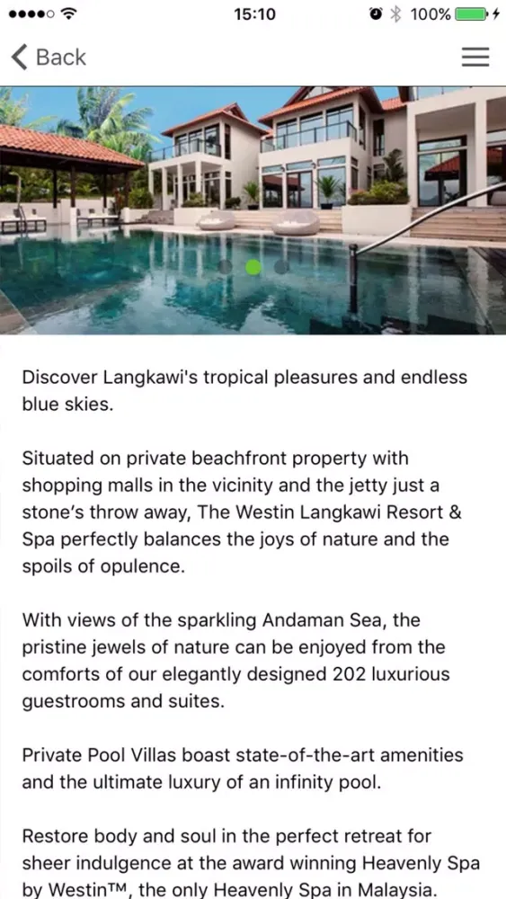 The Westin Langkawi Resort & Spa Screenshots