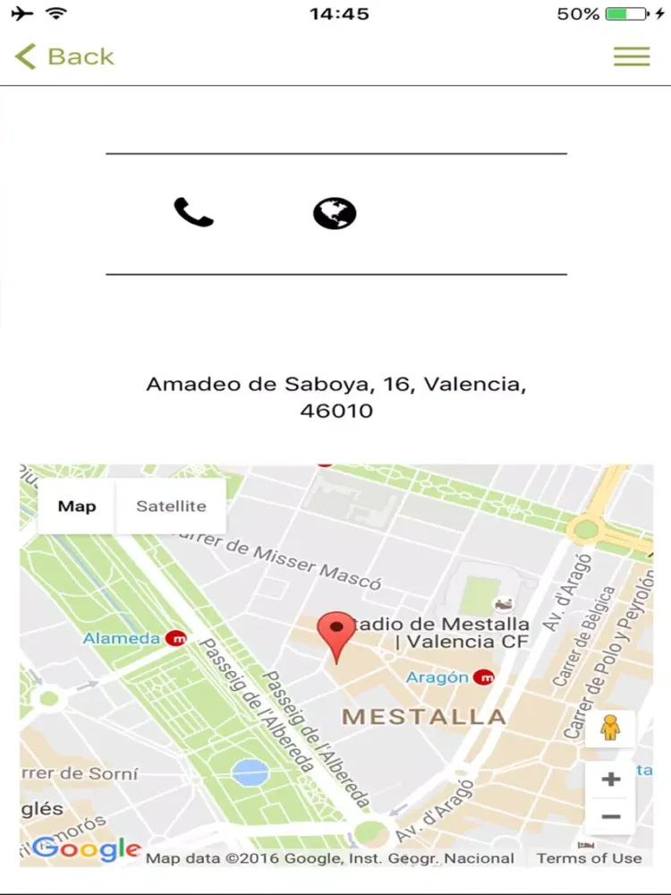 Capturas de pantalla de The Westin Valencia iPad 