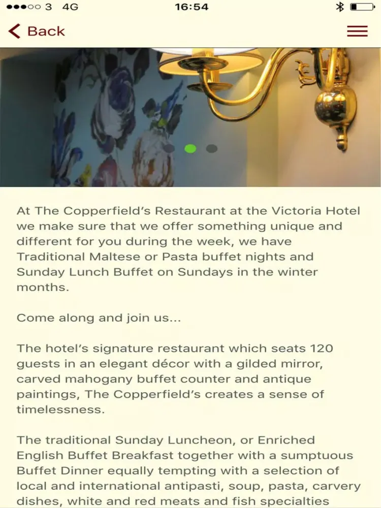 Capturas de pantalla de The Victoria iPad 