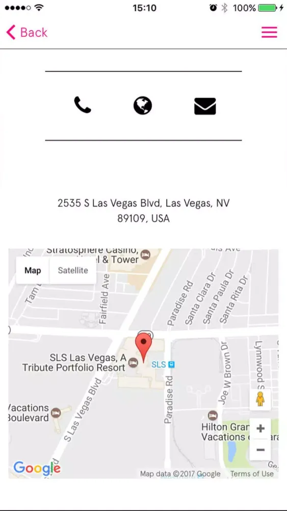 W Las Vegas स्क्रीनशॉट