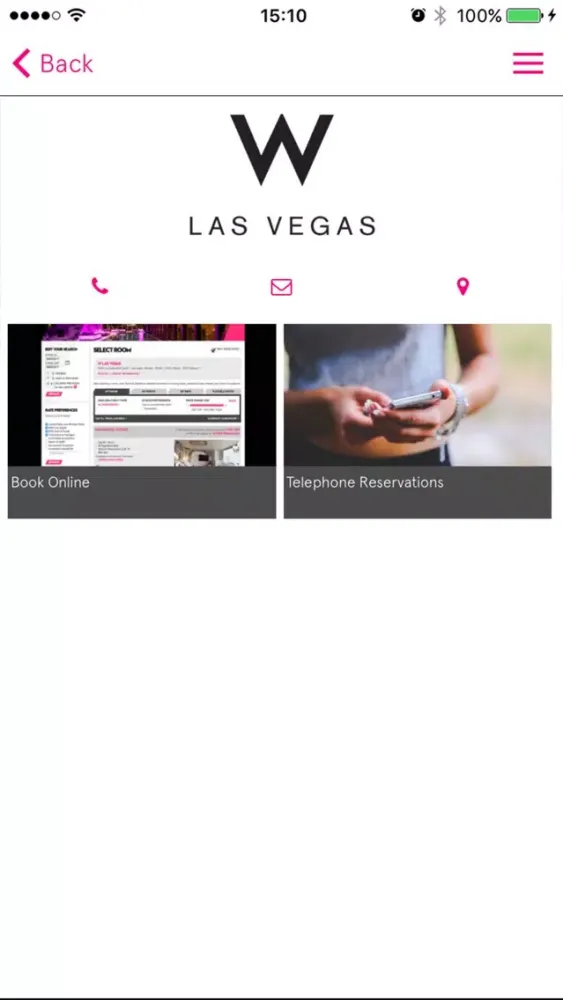 W Las Vegas स्क्रीनशॉट